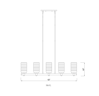 A thumbnail of the Z-Lite 588-5L Alternate Image