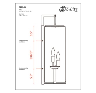 A thumbnail of the Z-Lite 592B Alternate Image