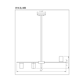 A thumbnail of the Z-Lite 814-3L Alternate Image