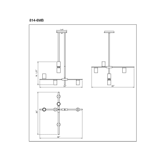 A thumbnail of the Z-Lite 814-6 Alternate Image