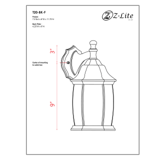 A thumbnail of the Z-Lite T20-F Alternate Image