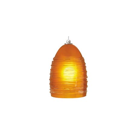 A large image of the 2 Thousand Degrees Small Nest Pendant Amber