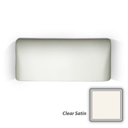 A large image of the A19 1302D Clear Satin