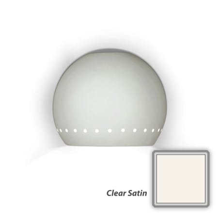 A large image of the A19 1603D Clear Satin