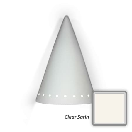 A large image of the A19 803D Clear Satin