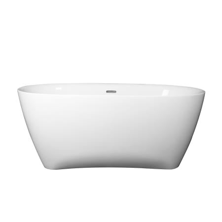 A large image of the A and E Bath and Shower Carmen Glossy White
