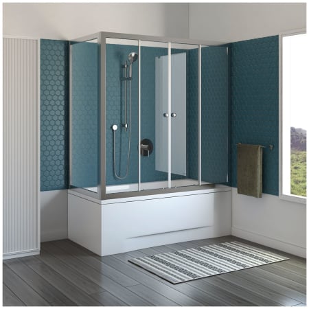 A large image of the A and E Bath and Shower Dauphin-KIT Alternate Image