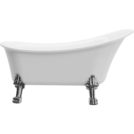 A large image of the A and E Bath and Shower Dora White