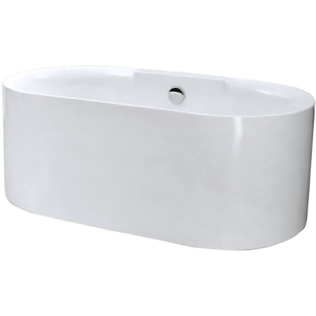 A large image of the A and E Bath and Shower Jules-67 White