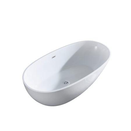 A large image of the A and E Bath and Shower Layla-NF White