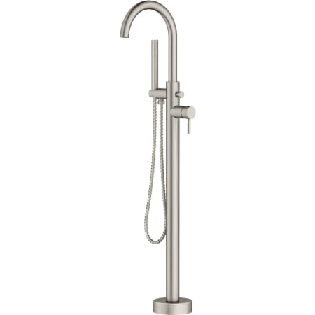 A large image of the A and E Bath and Shower Milan Brushed Nickel