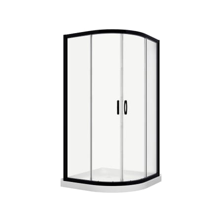 A large image of the A and E Bath and Shower Mona-40-NW Black
