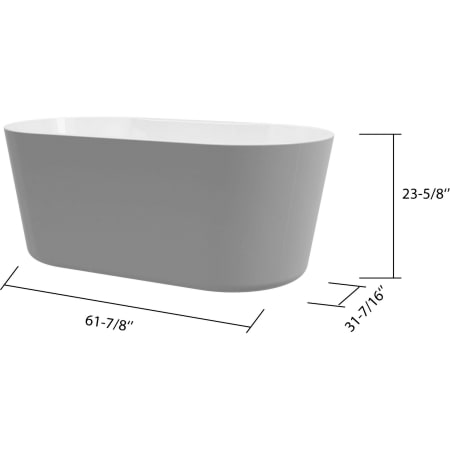 A large image of the A and E Bath and Shower Sorel-NF Alternate Image