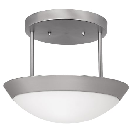 A large image of the Access Lighting 20638 Shown in Brushed Steel / Opal