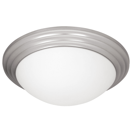 A large image of the Access Lighting 20652 Shown in Brushed Steel / Opal