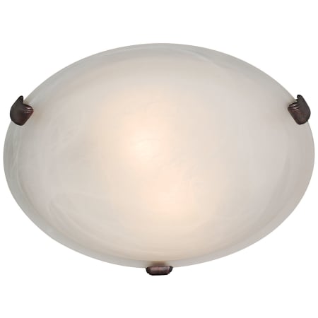 A large image of the Access Lighting 23020 Shown in Rust / Alabaster