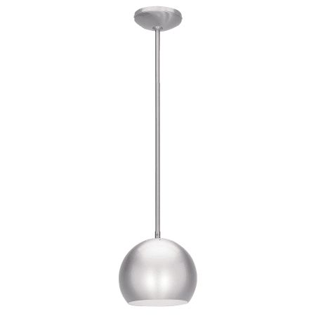 A large image of the Access Lighting 23636 Shown in Brushed Steel