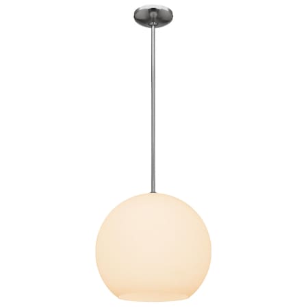 A large image of the Access Lighting 23952 Shown in Brushed Steel / Opal