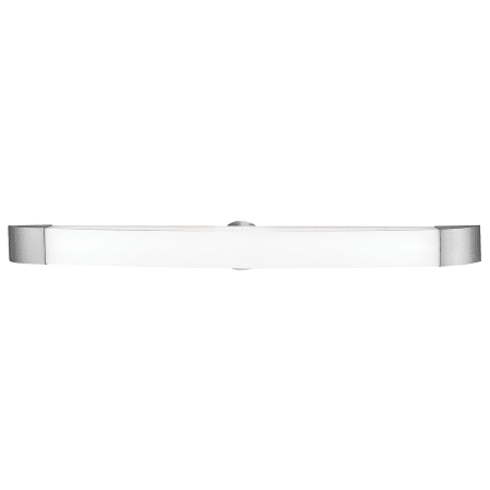 A large image of the Access Lighting 31005 Shown in Brushed Steel / Opal