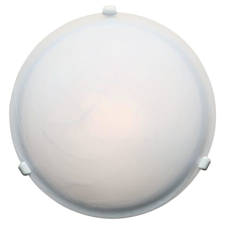 A large image of the Access Lighting 50046 Shown in White / Alabaster