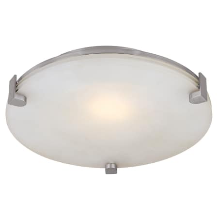 A large image of the Access Lighting 50056 Brushed Steel / Opal