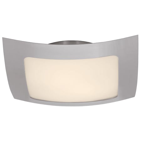 A large image of the Access Lighting 50067 Brushed Steel / Opal