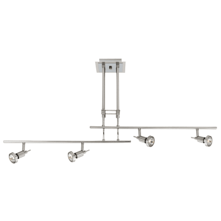 A large image of the Access Lighting 52044 Shown in Brushed Steel