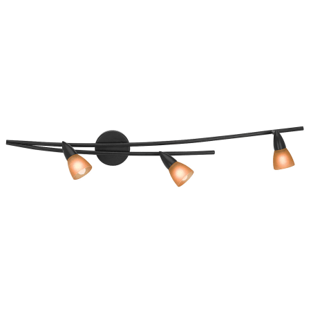 A large image of the Access Lighting 52149 Oil Rubbed Bronze / Amber
