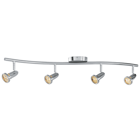 A large image of the Access Lighting 52204 Shown in Brushed Steel
