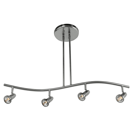 A large image of the Access Lighting 52206 Brushed Steel