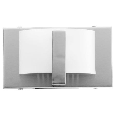 A large image of the Access Lighting 62031 Shown in Brushed Steel / Opal