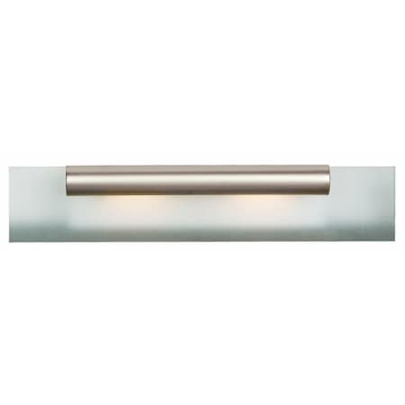 A large image of the Access Lighting 62062 Shown in Satin Chrome / Frosted