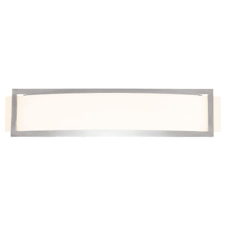 A large image of the Access Lighting 62105 Brushed Steel / Opal