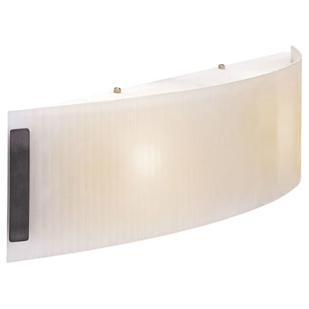 A large image of the Access Lighting 62231 Shown in Brushed Steel / Line Frosted