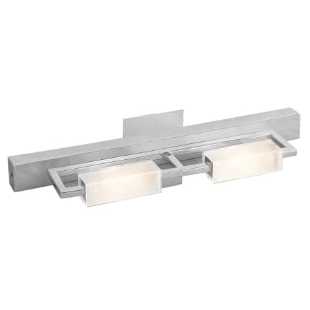 A large image of the Access Lighting 62252 Chrome / Opal