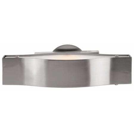 A large image of the Access Lighting 62311 Brushed Steel / Frosted