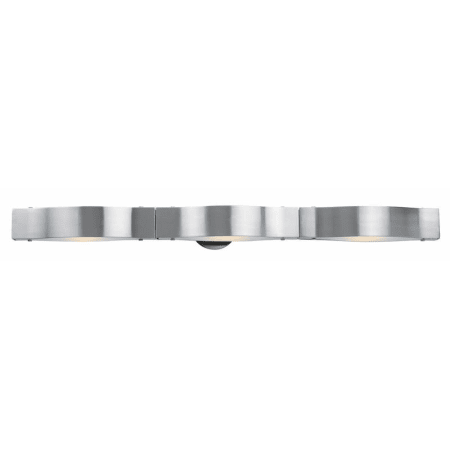 A large image of the Access Lighting 62313 Brushed Steel / Frosted