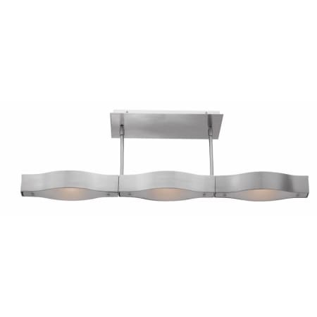 A large image of the Access Lighting 62315 Brushed Steel / Frosted