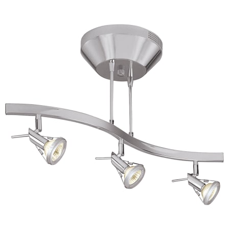 A large image of the Access Lighting 63013ET Shown in Matte Chrome