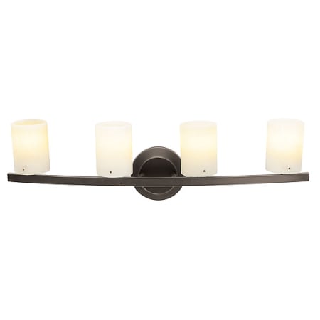 A large image of the Access Lighting 63914 Shown in Oil Rubbed Bronze / Amber