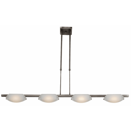 A large image of the Access Lighting 63958 Shown in Oil Rubbed Bronze / Frosted