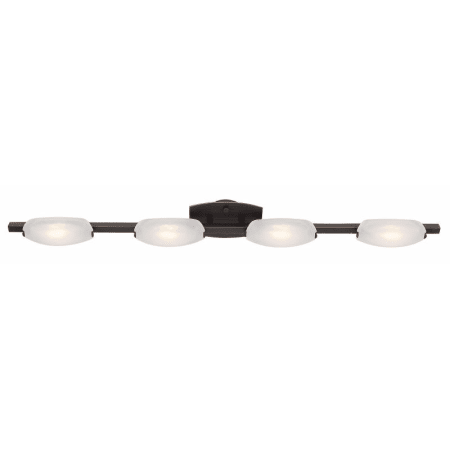 A large image of the Access Lighting 63961 Shown in Oil Rubbed Bronze / Frosted