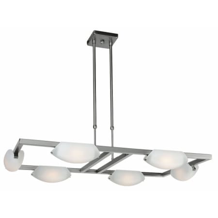 A large image of the Access Lighting 63962 Matte Chrome / Frosted