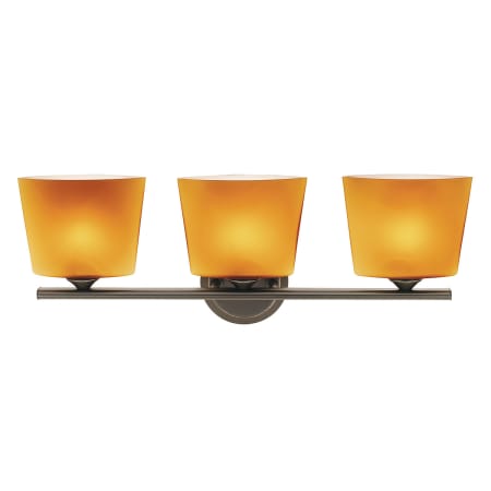 A large image of the Access Lighting 64033 Shown in Oil Rubbed Bronze / Amber