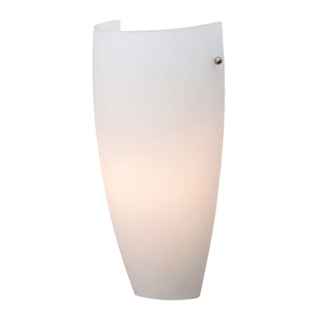 A large image of the Access Lighting 20416 Brushed Steel / Opal