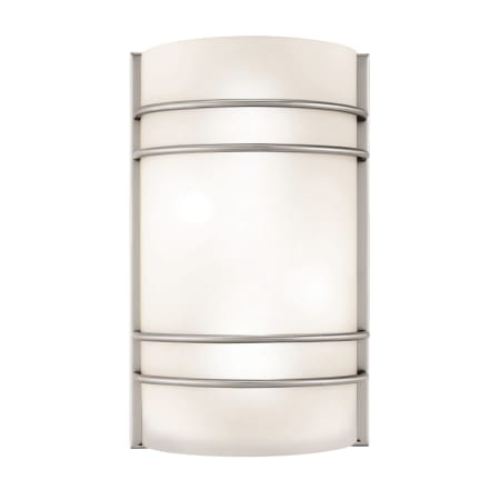 A large image of the Access Lighting 20416LEDD Brushed Steel / Opal