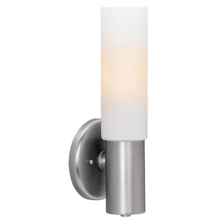 A large image of the Access Lighting 20435 Brushed Steel / Opal