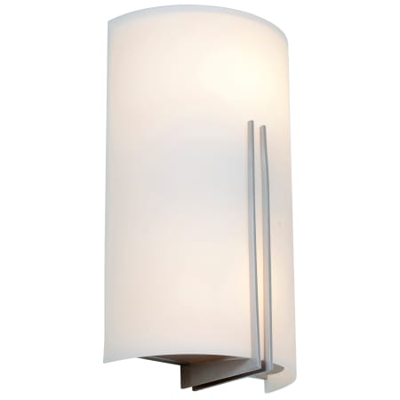 A large image of the Access Lighting 20446LEDDLP Brushed Steel / White