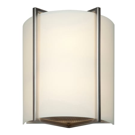 A large image of the Access Lighting 20451LEDDLP Brushed Steel / Opal