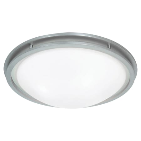 A large image of the Access Lighting 20456GU Brushed Steel / White